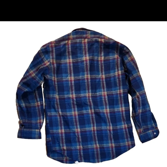 Pendleton Vintage 1960s Wool Flannel Button Down Size Medium - Picture 4 of 10
